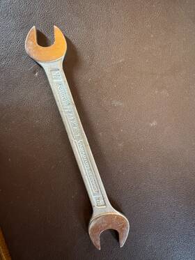 450na-1 Hazet 450na-1/2x9/16vkh Double Open-end Wrench 1/2 X 9/16 Inch