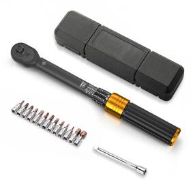 Hmnj-a01 Henmi 1/4-inch Drive Click Torque Wrench Set Dual-direction Adjustable 72 To