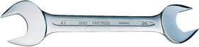 350101382 Heyco Double Ended Open Jaw Wrench Inch 350 10x13mm Silver