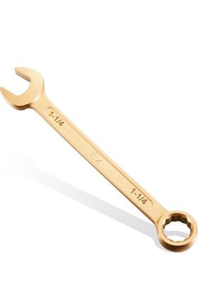 Zhw2240 Hicarer Hc Non-sparking Combination Wrench Safety Combo 1-1/4 Inch Bronze Aluminum