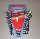 Hrw10pcmm Husky Metric Combo Ratcheting Wrench Set 10-piece New