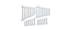 37103250346 Hw34pcmix Husky Mix Combo Wrench Regular