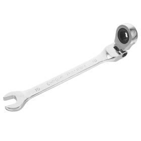 Z1yf1101cu12i29dn92s Hytrove 10mm Flexible Head Ratchet Combination Wrench Vanadium Steel 6.49in Length Du