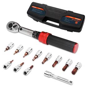 Wrench01 Inwell 1/4 Inch Drive Torque Wrench 10-50 /lbs. 1-6 Nm Chrome Vanadium Steel