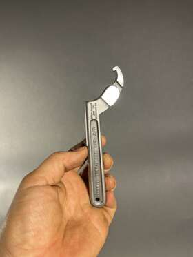 1471 J.h. Williams No. Adjustable Spanner Wrench 3/4 Inch -2 Usa. Great Condition