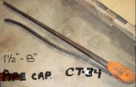 Ct-34 J.h. Williams Vulcan #ct-34 H.d. Chain Wrench - Used