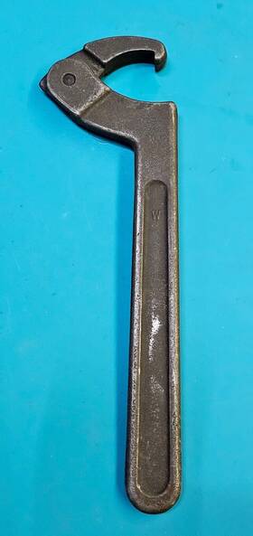 W-474 J H Williams Vintage J.h. Adjustable Pin Spanner Wrench 11 Inch Long Made In Usa