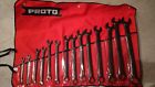 J1200fbasd Proto 14pc Wrench Set Black