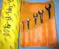 J3000n-500 3000n Proto Professional 5-pc Open End Wrench Set W Leather Roll Bag New