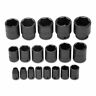 J74106 Proto Torque Plus Piece Impact Socket Set Point 662679563028