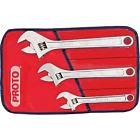 J795 Proto 3 Piece Adjustable Wrench Set 662679100568