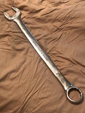 W26450 Jonnesway Chrome Vanadium 12 Point Combination Wrench 2 Inch Heavy Duty
