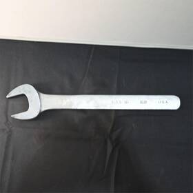 63158 K-d Tools Nice Antique 1-13/16 Inch Engineer Open End Wrench Vintage