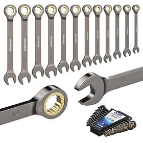 Ktrcw12-m Karryton 12-piece Ratcheting Wrench Set Metric 72 Teeth Ratchet Combination Wrenches