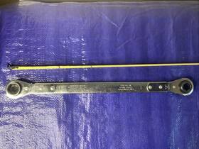 8591 Kastar Usa Ratcheting Combination Wrench New 14 17 19mm 3/4 Ratchet