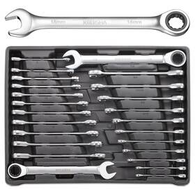Rw05-24 Kboisha 24-piece Ratchet Wrench Set 72-tooth Ratcheting Combination S