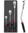 Kdt-81203fkdt-81213f Kdt-81203f Kdt-81213f Kdt81203f Gearwrench 3 Pc Cushion Grip Flex Ratchet Set Free 8 Drive Offset Handle 710270103461 710270103478