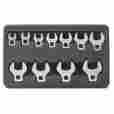 Kdt81908 Crowfoot Gearwrench 11 Piece 3 8 Drive Sae Wrench Set-aircraft Aviation Automotive Tools