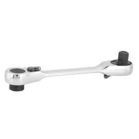 Keensorszhc7bgo0-01 Keenso 1/4 Inch Wrench Rust Resistant Rubber Grip Chrome Plated 107mm