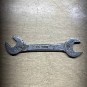 4277 King Dick Open Ended Spanner C/4277 0ba And 1ba British Association Sizes Wrench