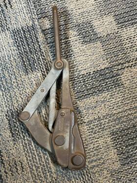 1628-58 Klein Tools Cable Wire Grip Puller 6000 Lb Good Used