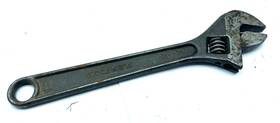 504-10 Klein Tools 10 Inch Adjustable Wrench - Made In Japan