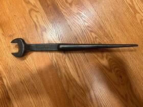 3212-h Klein Tools B92381 Vintage Spud Wrench 3/4 Inch Bolt 1-1/4 Jaw Opening Usa Made