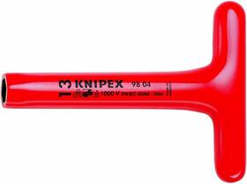 980417 Knipex 843221017187 Tools - T-socket Wrench 17 Mm 1000v Insulated