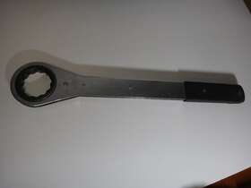 Rb-60 Lang Flat 1-7/8 Inch 12 Point Ratcheting Box Wrench 19 Long