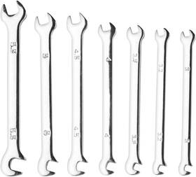 Lce-mnbs-07-ac000604 Larcele 7 Pcs Mini Double Open End Wrench Metric 3mm-5.5mm Small Mirror