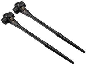 Lby-055-4 Lby 2-pack Hexagon Scaffold Quick Wrench 19mm/22mm Ratchet Spanner Double E