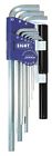 Lhs-9np Eight Tool Hex Wrench Extra Long Length Holder Set