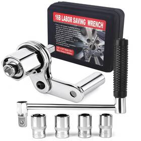 Tm01 Loksun Torque Multiplier Wrench Set Heavy Duty Labor Saving Lug Nut Remover 1/2 Inch D