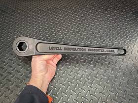 16901-93320 Lowell Unused - Model 16 Ratchet Arm 1-1/4 Inch Hex