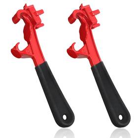 Banshou30002 Lylafairy 2-pack 3-in-1 Bung Wrench And Bucket Opener Tool Aluminum Drum Lid Remover