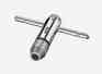 2659433 M3-m8 1 Wrench Size 8551 Gedore Tap Ratchet Tg-1