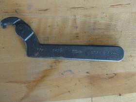 0-471-a Martin 0471-a Vtg Adjustable Pin Spanner Wrench - 3/4 Inch To 2 3/16 Usa