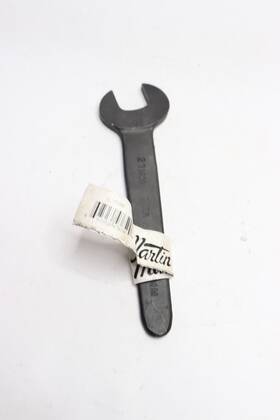 Martin 697950436500 Check Nut Open End Wrench Metric Black 21mm 621mm
