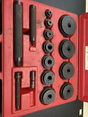 Bd35 Matco Tools Bushing Driver Set For Automatic Transmission .496 - 3.562 Read
