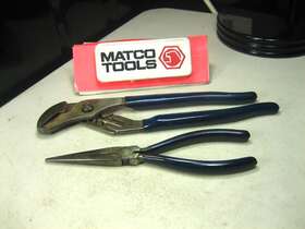 Pm30 Matco 9.75 Inch Pliers Blue Handle