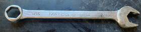 Wch-186 Matco Vintage Mac Tools - 9/16 Inch Combination Wrench 6 Point Knuckle Saver # Wch 186