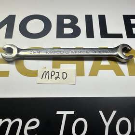 Wfm1012 Matco Tools 10mm And 12mm 6 Point Flare Nut Wrench