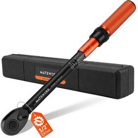 Mt9067-matework-ca Matework 1/2 Inch Drive Click Torque Wrench 10-180 Ft.lb/13.6-244.1 Nm 3% High Pr
