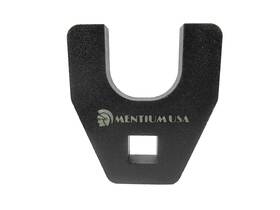 Mentium Usa 698769183449 Crowfoot Nut Wrench 1-1/8 Inch Opening Black