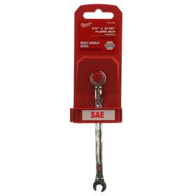 45-96-8300 Milwaukee Tool 1/4 Inch X 5/16 Sae Double End Flare Nut Wrench