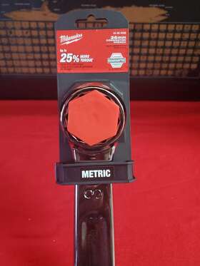 45-96-9536 Milwaukee Tool 36mm Metric Combination Wrench Free Shipping