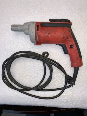 6790-20 Milwaukee Heavy Duty Screwdriver No. 0-2500 Rpms 120v 6.5 A