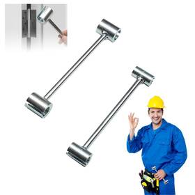 Jlbs112 Miyashopone 2024 Door Hinge Adjustment Tool - Upgrade Double-ended Wrench Heavy Duty H Inch