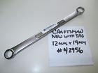 42956 Model Double Brand 12 Craftsman Tag 12mm 14mm Pt Box Wrench