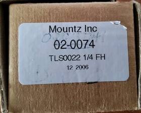 Tls0022 Mountz Tlsoo22 Inc 1/4 Inch Fh Torque Screwdriver Female Hex Drive
